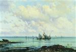 Alexei Petrowitsch Bogoljubow  - Bilder Gemälde - Seascape