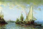 Alexei Petrowitsch Bogoljubow  - Bilder Gemälde - The Dardanelles