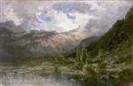 Alexei Petrowitsch Bogoljubow  - Bilder Gemälde - The Rhine Valley