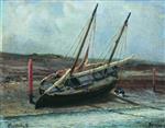 Alexei Petrowitsch Bogoljubow  - Bilder Gemälde - The Sailing Boat