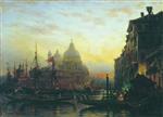 Alexei Petrowitsch Bogoljubow  - Bilder Gemälde - Venice