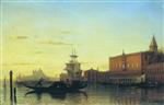 Alexei Petrowitsch Bogoljubow  - Bilder Gemälde - Venice