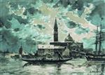 Alexei Petrowitsch Bogoljubow  - Bilder Gemälde - Venice