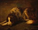 Henry Raeburn - Bilder Gemälde - A Dog