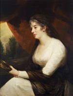 Henry Raeburn  - Bilder Gemälde - Mrs Johnstone as 'Contemplation'