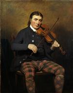 Henry Raeburn  - Bilder Gemälde - Niel Gow, Violinist and Composer