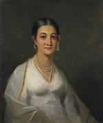Henry Raeburn  - Bilder Gemälde - Portrait of a Young Indian Woman
