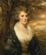 Henry Raeburn  - Bilder Gemälde - Portrait of Mrs E. Bethune