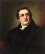 Henry Raeburn  - Bilder Gemälde - Portrait of Professor George Joseph Bell