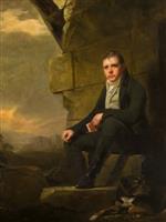 Henry Raeburn  - Bilder Gemälde - Portrait of Sir Walter Scott