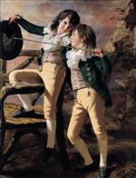 Henry Raeburn  - Bilder Gemälde - The Allen Brothers 2