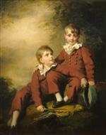 Henry Raeburn  - Bilder Gemälde - The Binning Children