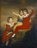 Henry Raeburn  - Bilder Gemälde - The Macdonald Children