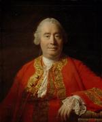 Allan Ramsay - Bilder Gemälde - David Hume, Historian and Philosopher