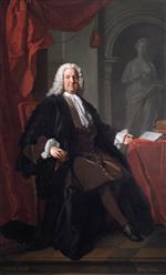 Allan Ramsay - Bilder Gemälde - Dr Richard Mead