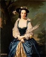 Allan Ramsay  - Bilder Gemälde - Portrait of Lady Mary Stewart