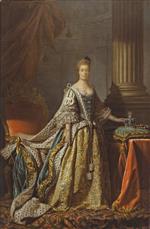 Allan Ramsay  - Bilder Gemälde - Queen Charlotte