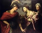 Guido Reni - Bilder Gemälde - Aeneas takes leave of Dido