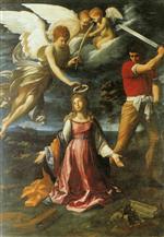 Guido Reni - Bilder Gemälde - Das Martyrium der Heiligen Katharina von Alexandrien