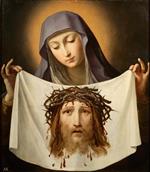 Guido Reni - Bilder Gemälde - Das Schweißtuch der Veronika