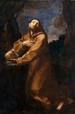 Guido Reni - Bilder Gemälde - Der Heilige Franziskus in Ekstase