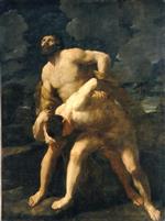 Guido Reni  - Bilder Gemälde - Herkules besiegt Acheloos
