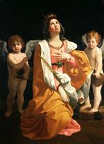 Guido Reni  - Bilder Gemälde - Saint Catherine of Alexandria