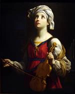 Guido Reni  - Bilder Gemälde - St Cecilia