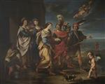 Guido Reni  - Bilder Gemälde - The Abduction of Helen