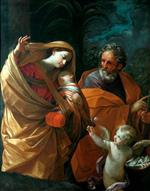 Guido Reni  - Bilder Gemälde - The Flight into Egypt