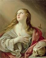 Guido Reni  - Bilder Gemälde - The Penitent Magdalene