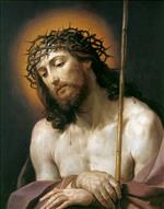 Guido Reni  - Bilder Gemälde - The Suffering Redeemer