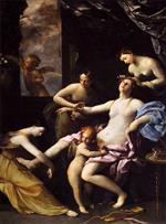 Guido Reni  - Bilder Gemälde - The Toilet of Venus