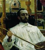 Ilya Efimovich Repin - Bilder Gemälde - Bildnis des Malers D.N.Kardowskij
