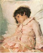 Ilya Efimovich Repin - Bilder Gemälde - Bildnis Nadja Repina