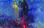 Ilya Efimovich Repin  - Bilder Gemälde - Get Thee Hence, Satan