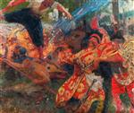 Ilya Efimovich Repin  - Bilder Gemälde - Hopak