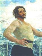 Ilya Efimovich Repin  - Bilder Gemälde - Leonid Andrejew