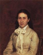 Ilya Efimovich Repin  - Bilder Gemälde - Portrait of E. Mamontova