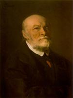 Ilya Efimovich Repin  - Bilder Gemälde - Portrait of the Surgeon Nikolay Pirogov