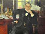 Ilya Efimovich Repin  - Bilder Gemälde - Portrait of V. K. Pleve