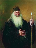 Ilya Efimovich Repin  - Bilder Gemälde - Protodiakon