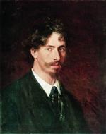 Ilya Efimovich Repin  - Bilder Gemälde - Selbstbildnis