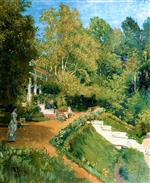 Ilya Efimovich Repin  - Bilder Gemälde - Summer day in Abramtsevo
