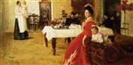 Ilya Efimovich Repin  - Bilder Gemälde - The Artist's Daughter