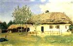 Ilya Efimovich Repin  - Bilder Gemälde - Ukrainian peasant house