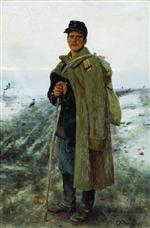 Ilya Efimovich Repin  - Bilder Gemälde - Zurück in die Heimat