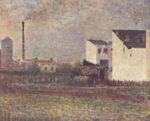 Georges Seurat - Peintures - Banlieue