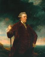 Joshua Reynolds - Bilder Gemälde - Admiral Viscount Keppel
