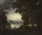 Joshua Reynolds - Bilder Gemälde - An Opening in the Woods